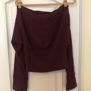 We The Free Off The Shoulder Sweater